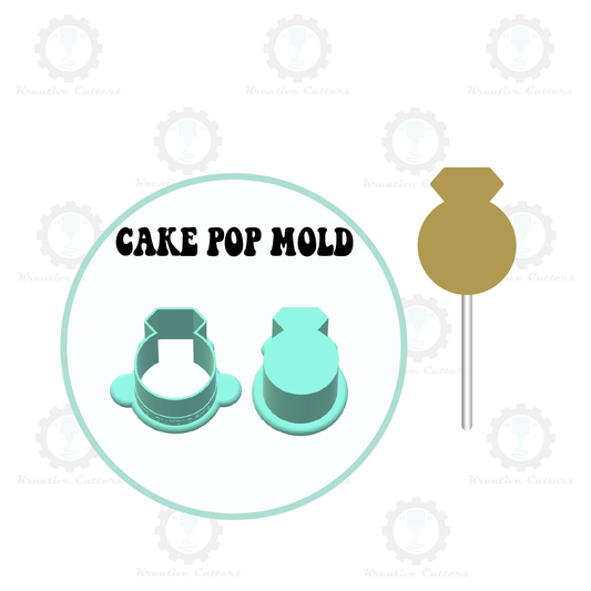 Diamond Ring Cake Pop Mold | Deluxe Cutter, Popper