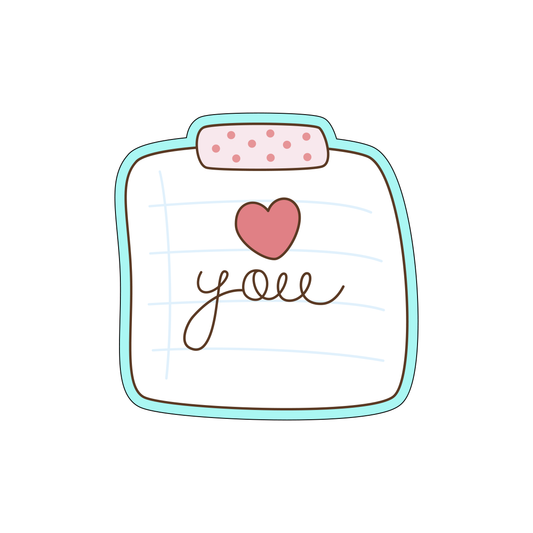 Valentine Letter Cookie Cutters