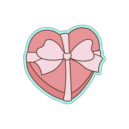 Heart with Bow Cookie Cutters