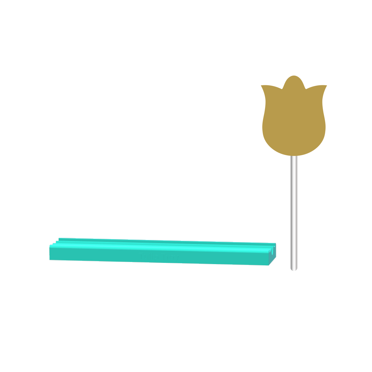 Tulip Cake Pop Mold | Deluxe Cutter, Popper, and Tray Option