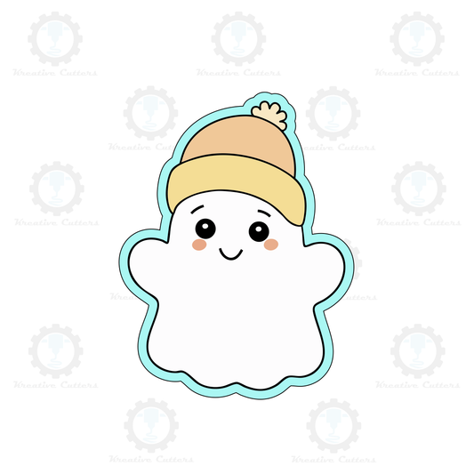 Ghost with Beanie Cookie Cutters