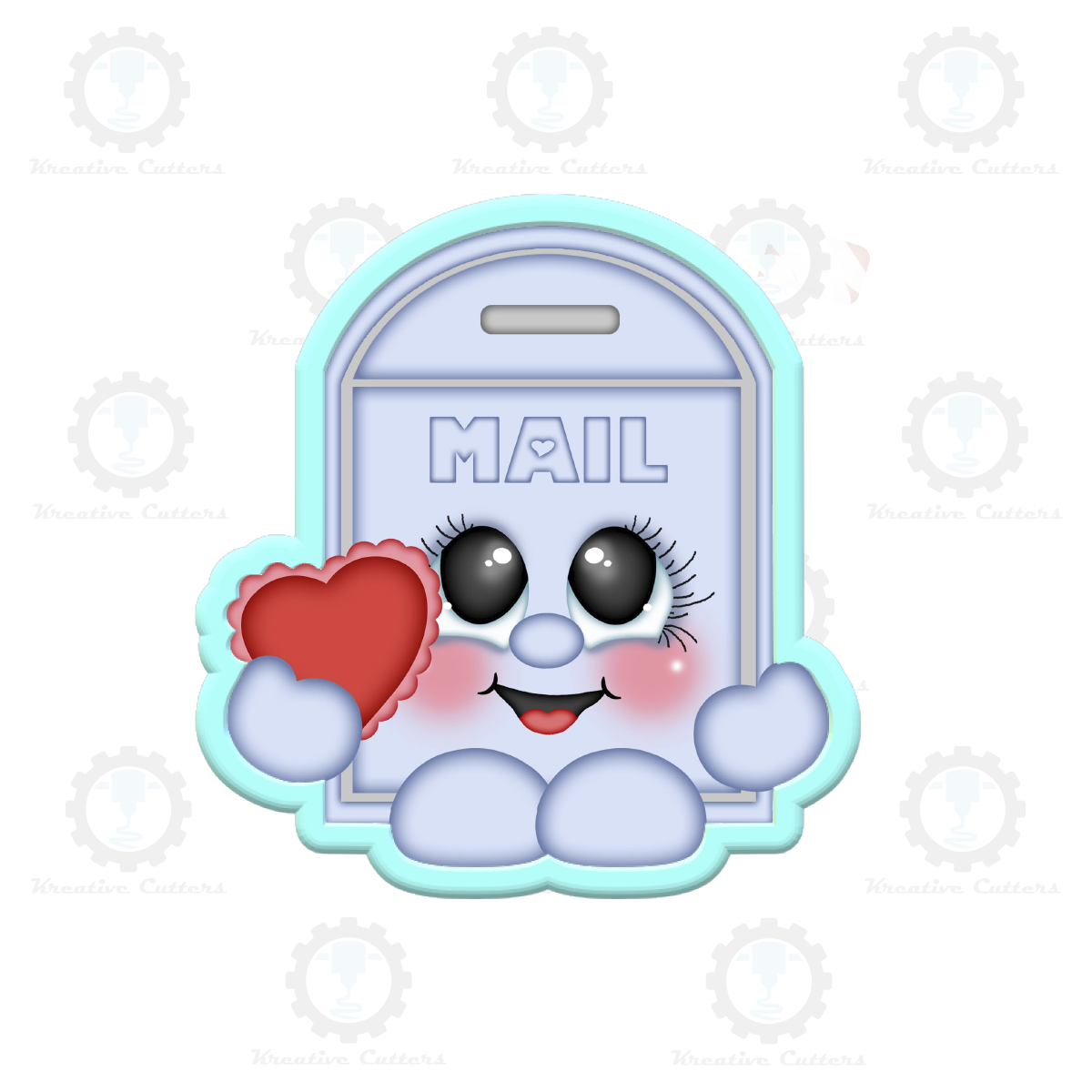 Valentines Mailbox Cutie Cookie Cutters