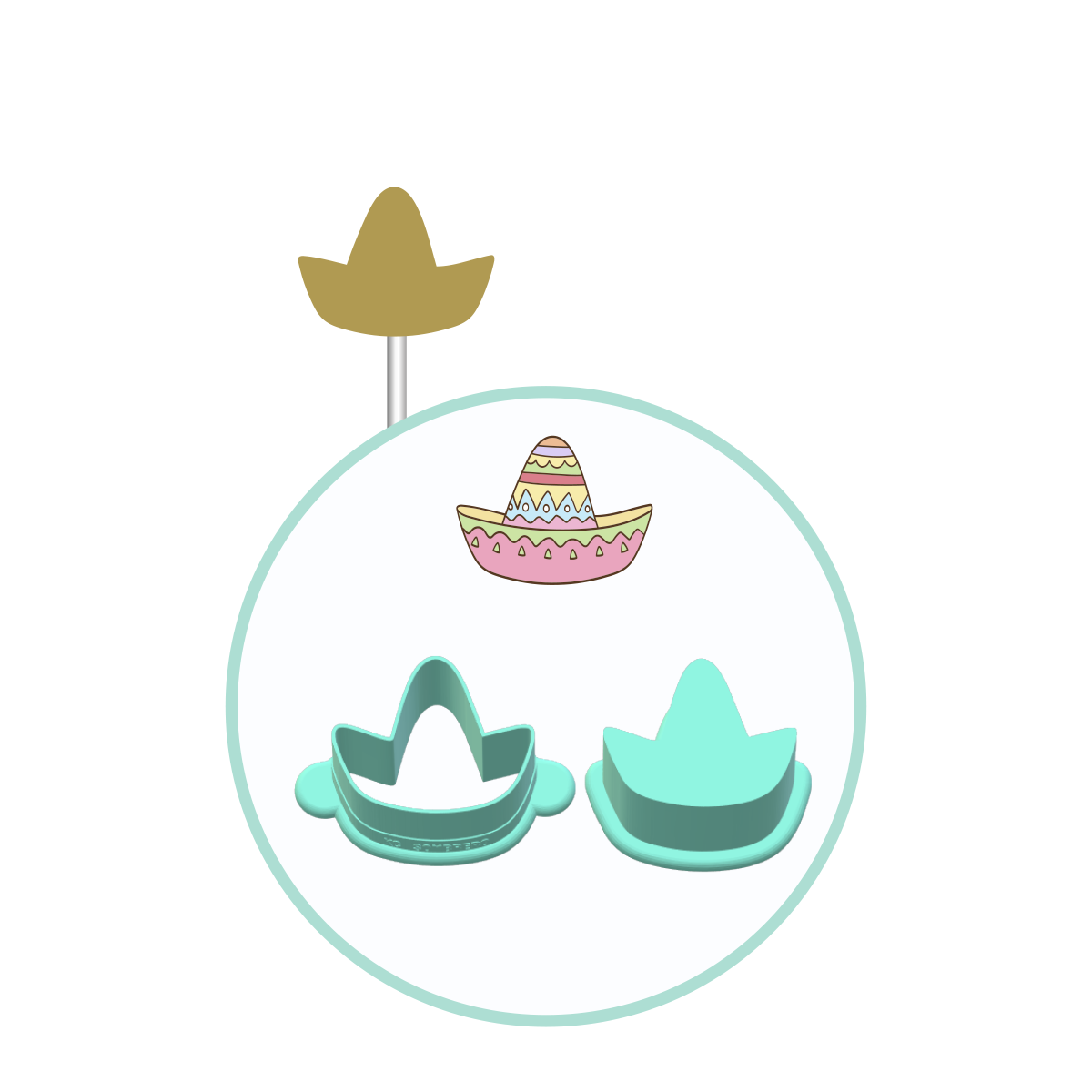Cinco De Mayo Fiesta Cake Pop Molds | Cutter, Popper