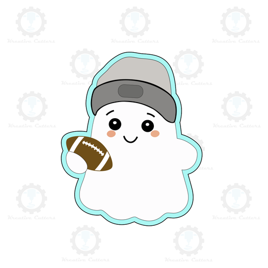 Ghost with Football Cookie Cutters