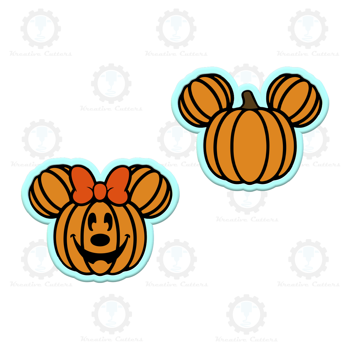 Halloween Mouse Pumpkin Cookie Cutters