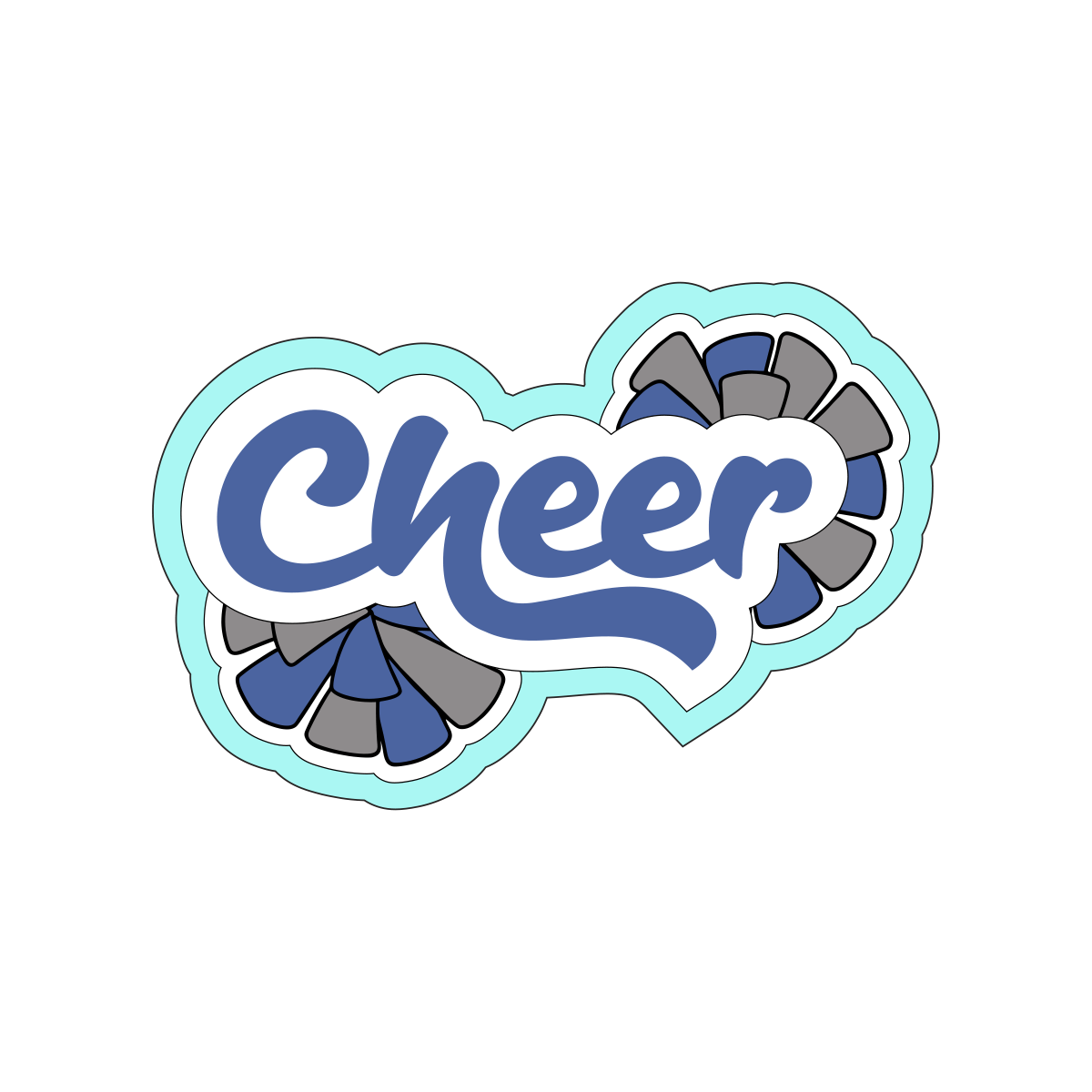 Cheer Cookie Cutters
