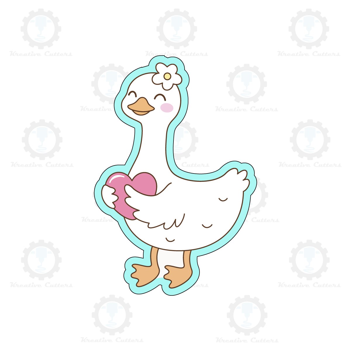 Girly Goose Cookie Cutters