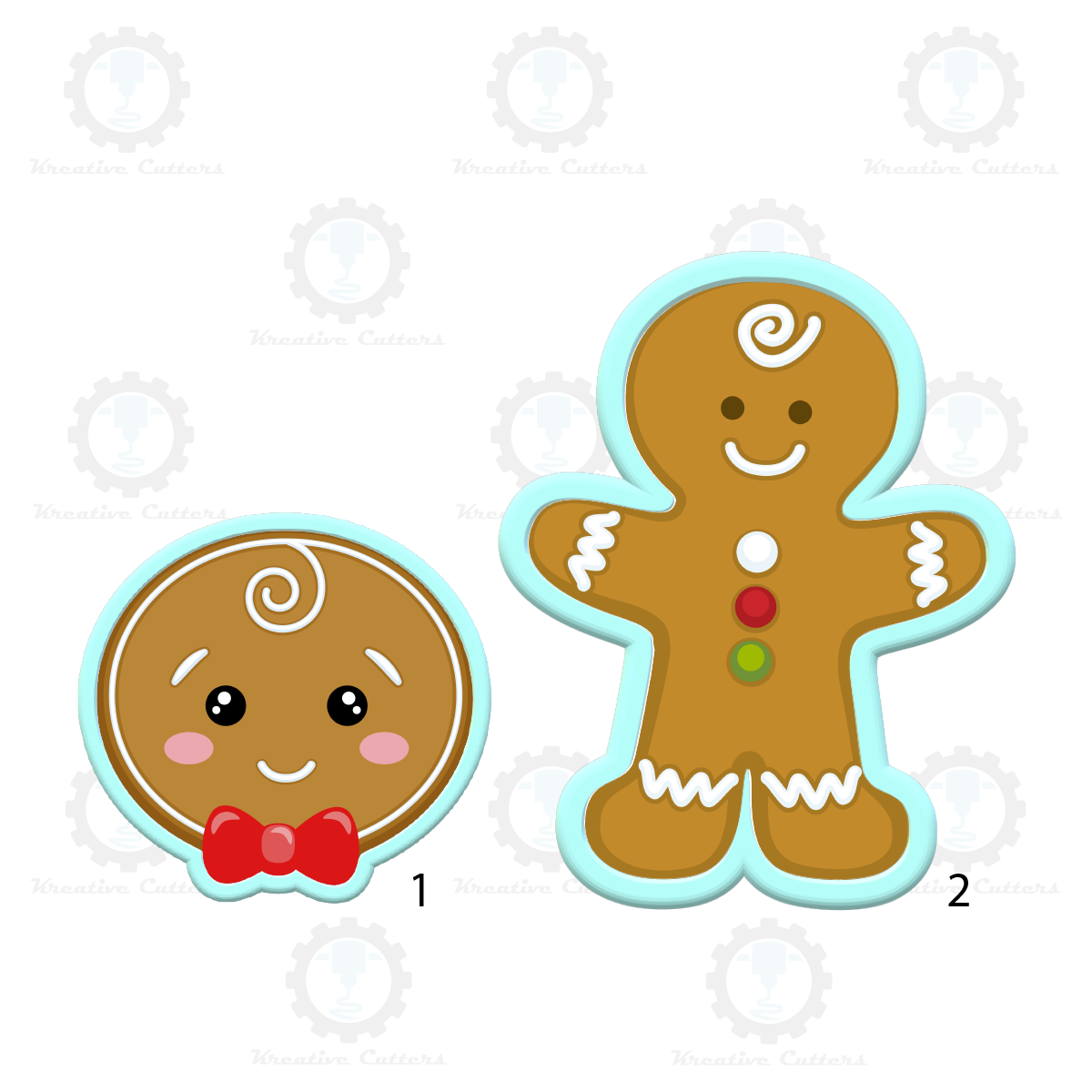 Gingerbread Man Cookie Cutters