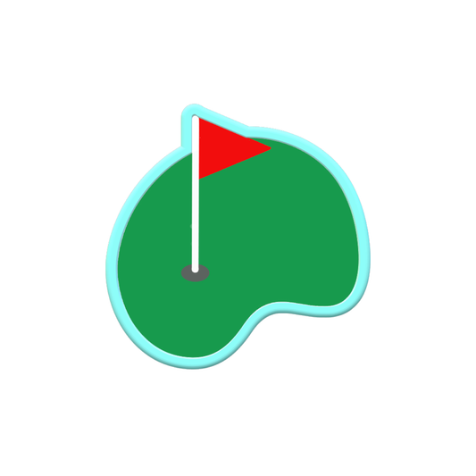 Golf Green Cookie Cutters