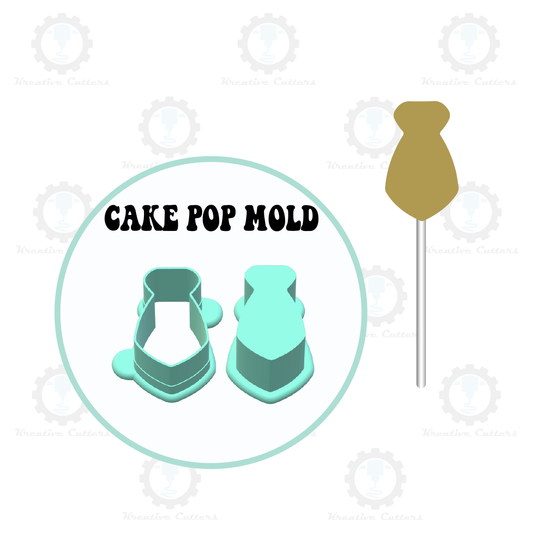 Tie Cake Pop Mold | Deluxe Cutter, Popper