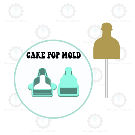 Tequila Bottle Cake Pop Mold | Deluxe Cutter, Popper