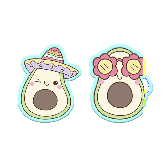 Cinco De Mayo Mexican Festa Cookie Cutters | Options: Avocado