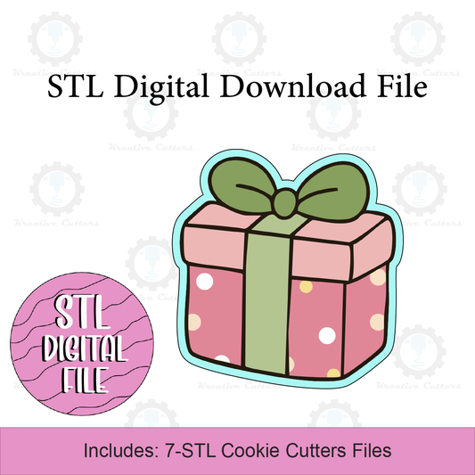 Present Cookie Cutters | Digital Download STL Files