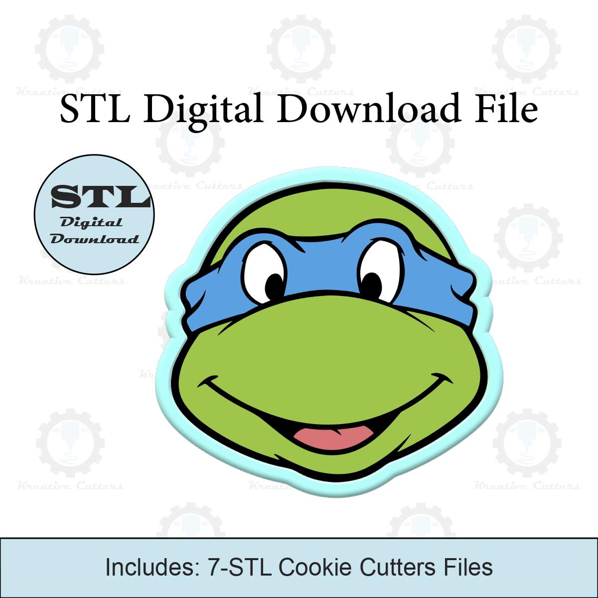 Turtle Cookie Cutters | STL File