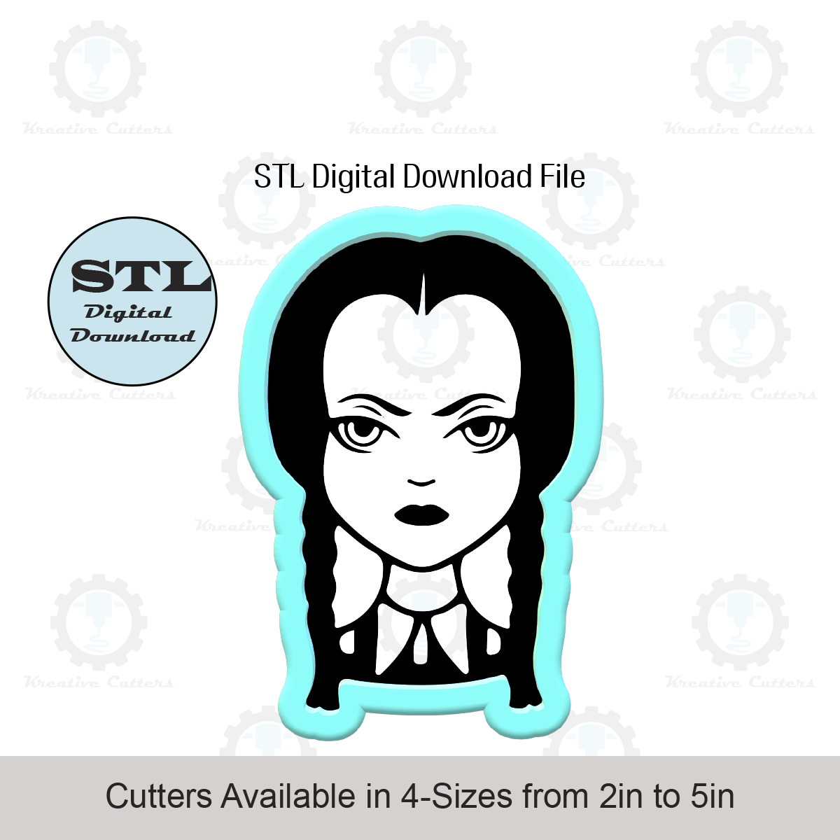 W-Girl Cookie Cutter | STL File