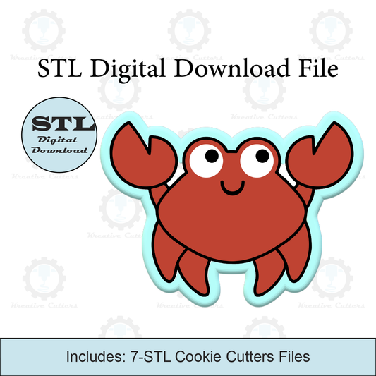 Crab Cookie Cutters | STL File