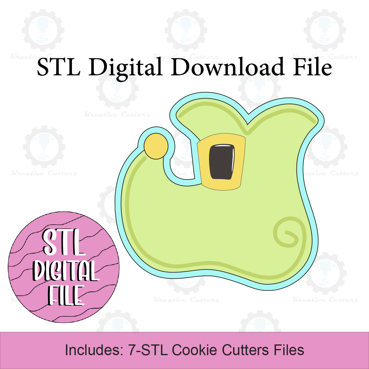 Leprechaun Slipper Cookie Cutters | Digital Download STL Files
