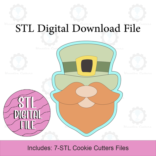 Leprechaun Cookie Cutters | Digital Download STL Files