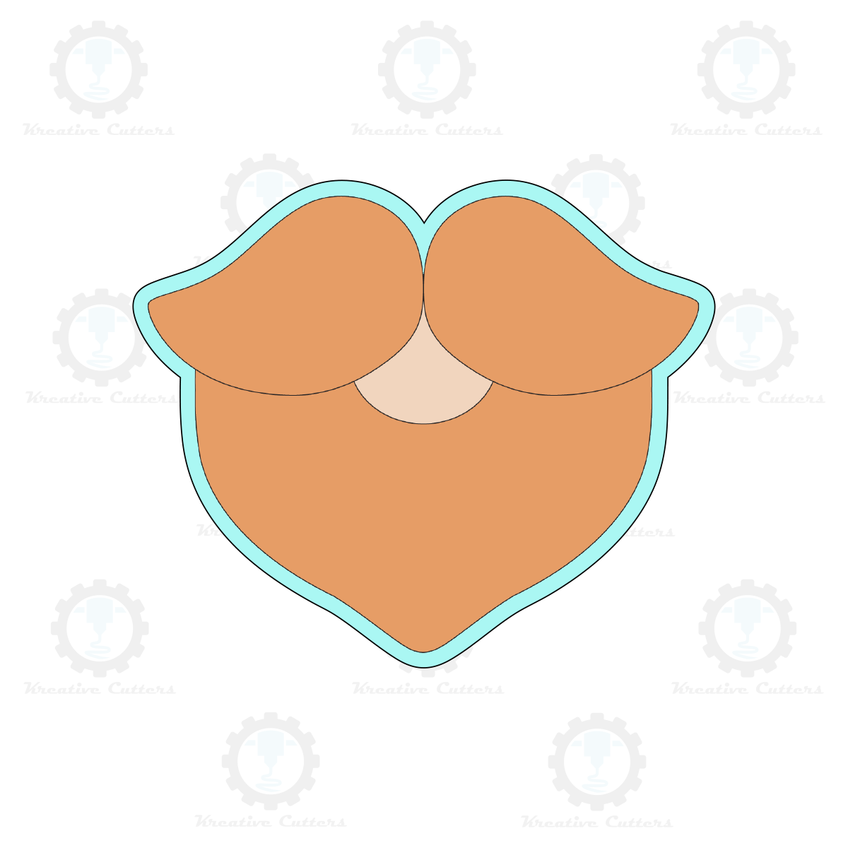 Leprechaun Beard Cookie Cutters