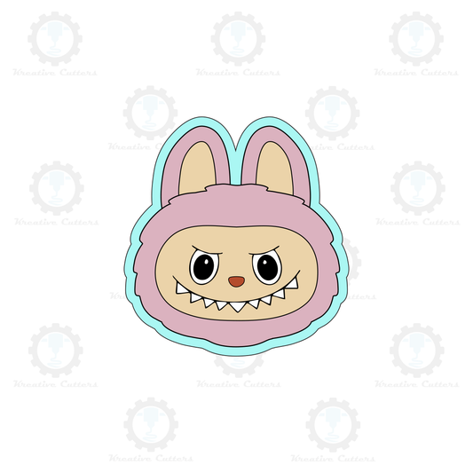 Fluffy Monster Face Cookie Cutters