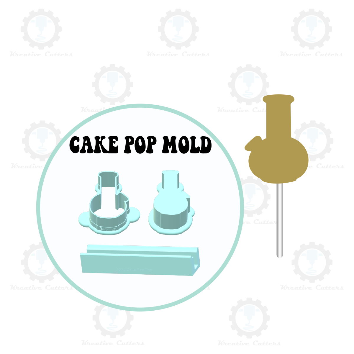 Bong Cake Pop Mold | Deluxe Cutter, Popper, and Tray Option