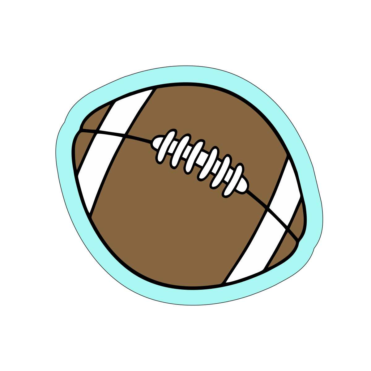Football Cookie Cutters