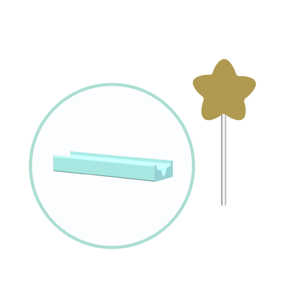 Star Cake Pop Mold | Deluxe Cutter, Popper and Tray