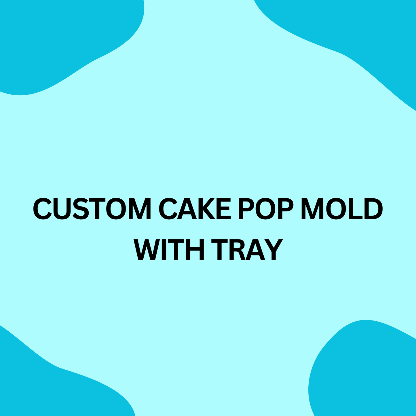 Custom Cake Pop Mold |Deluxe Cutter, Popper, and Tray Options