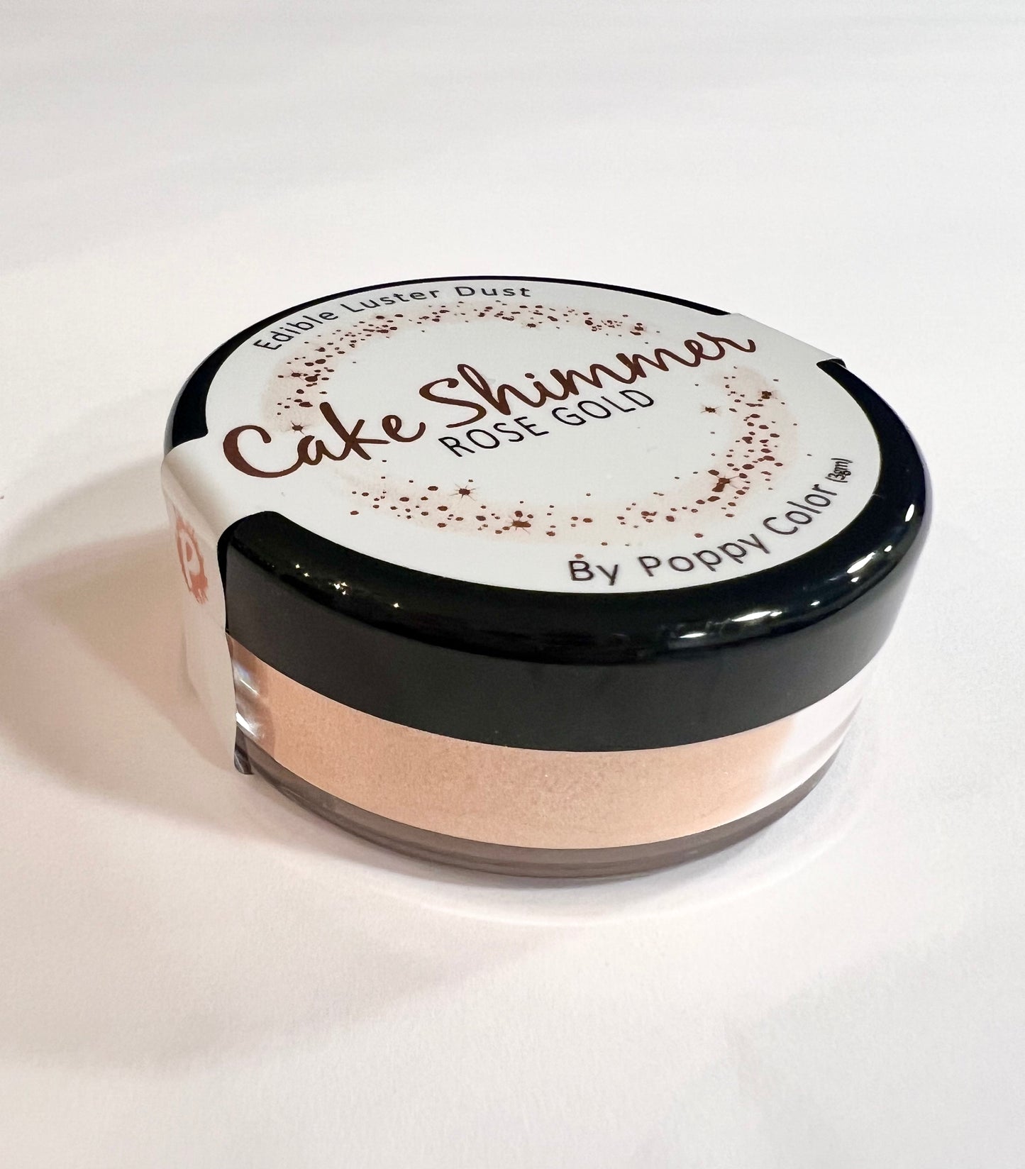 Rose Gold Cake Shimmer Poppy Color