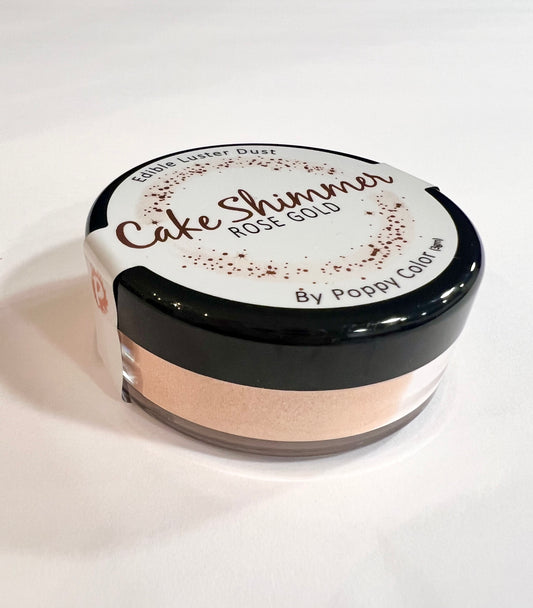 Rose Gold Cake Shimmer Poppy Color