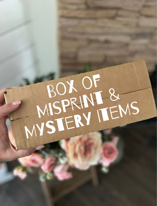 Box of Misprint & Mystery Items