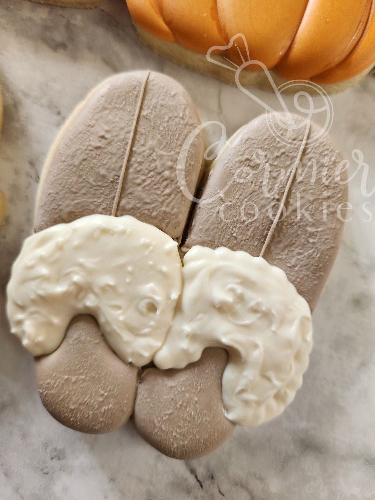 Fall Slippers Cookie Cutters