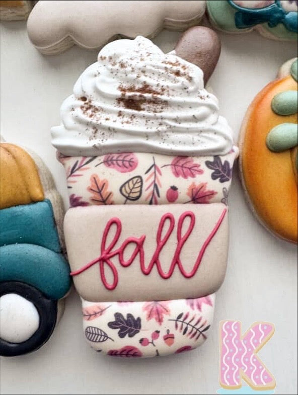 Fall Frappe Cookie Cutters