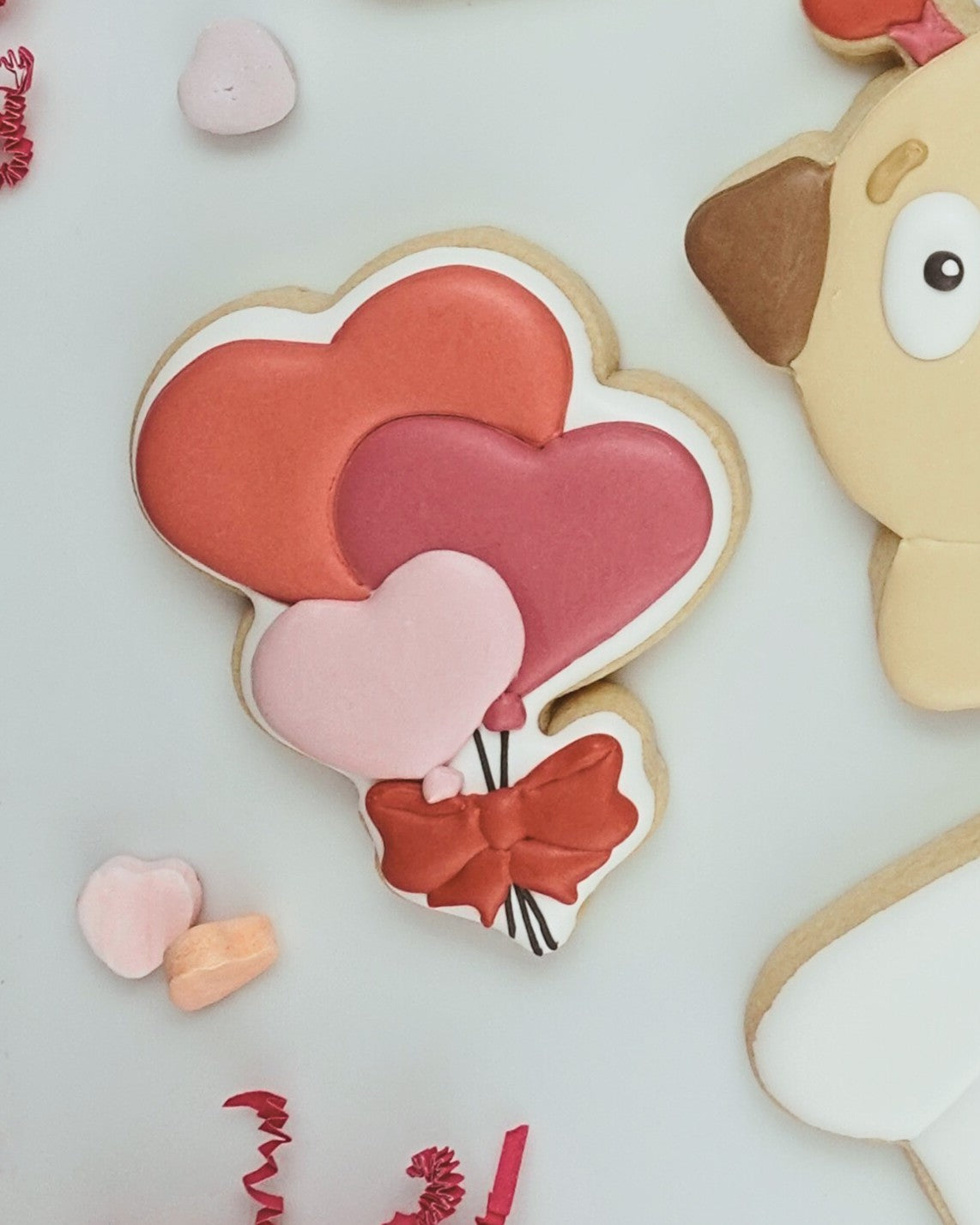 Heart Balloons Cookie Cutters