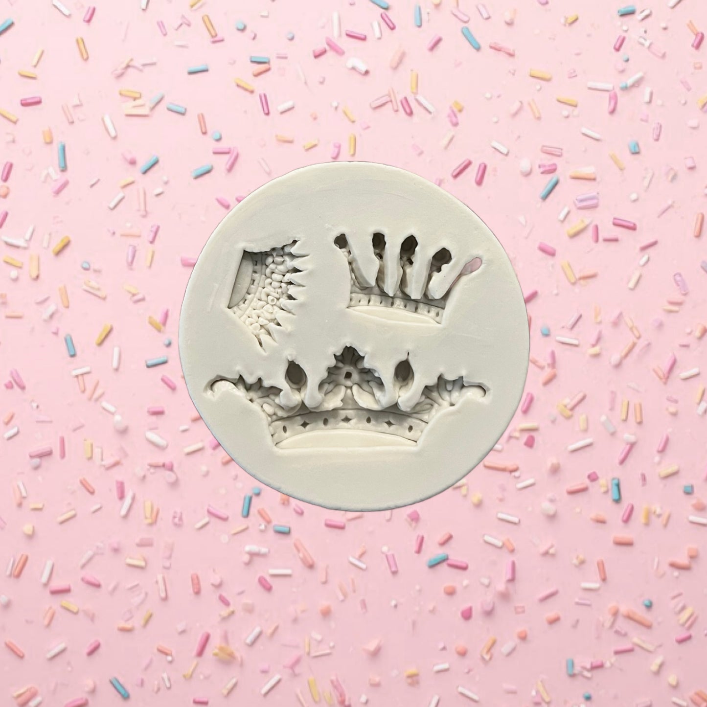 Princess Tiara & Crown Fondant Chocolate Mold