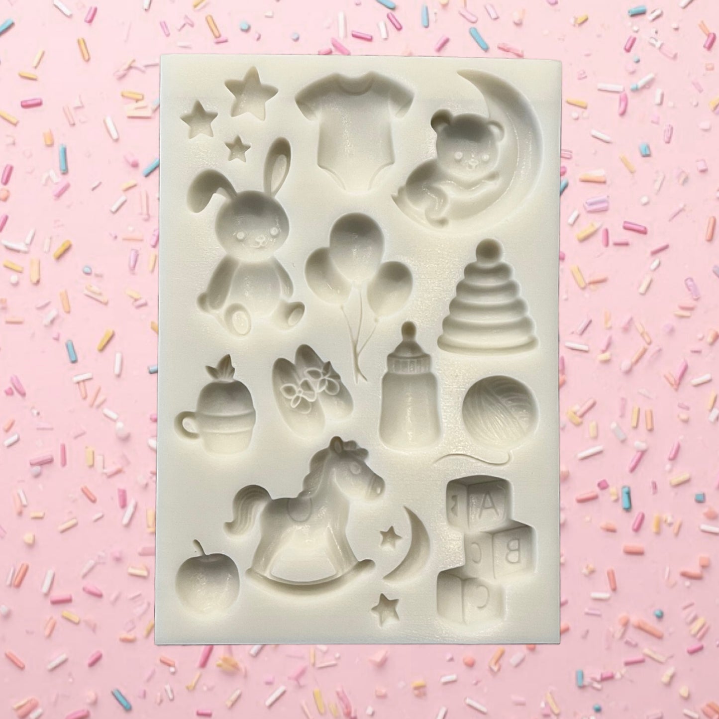 Baby Theme Fondant Chocolate Mold