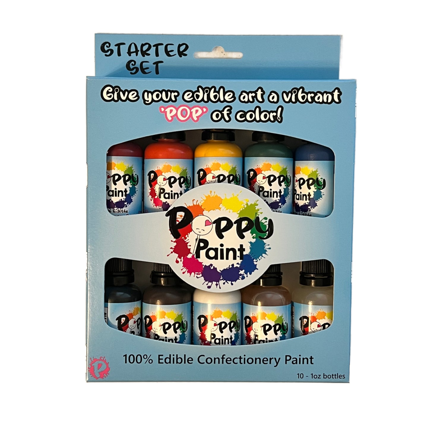 10 Piece Starter Poppy Paint Set