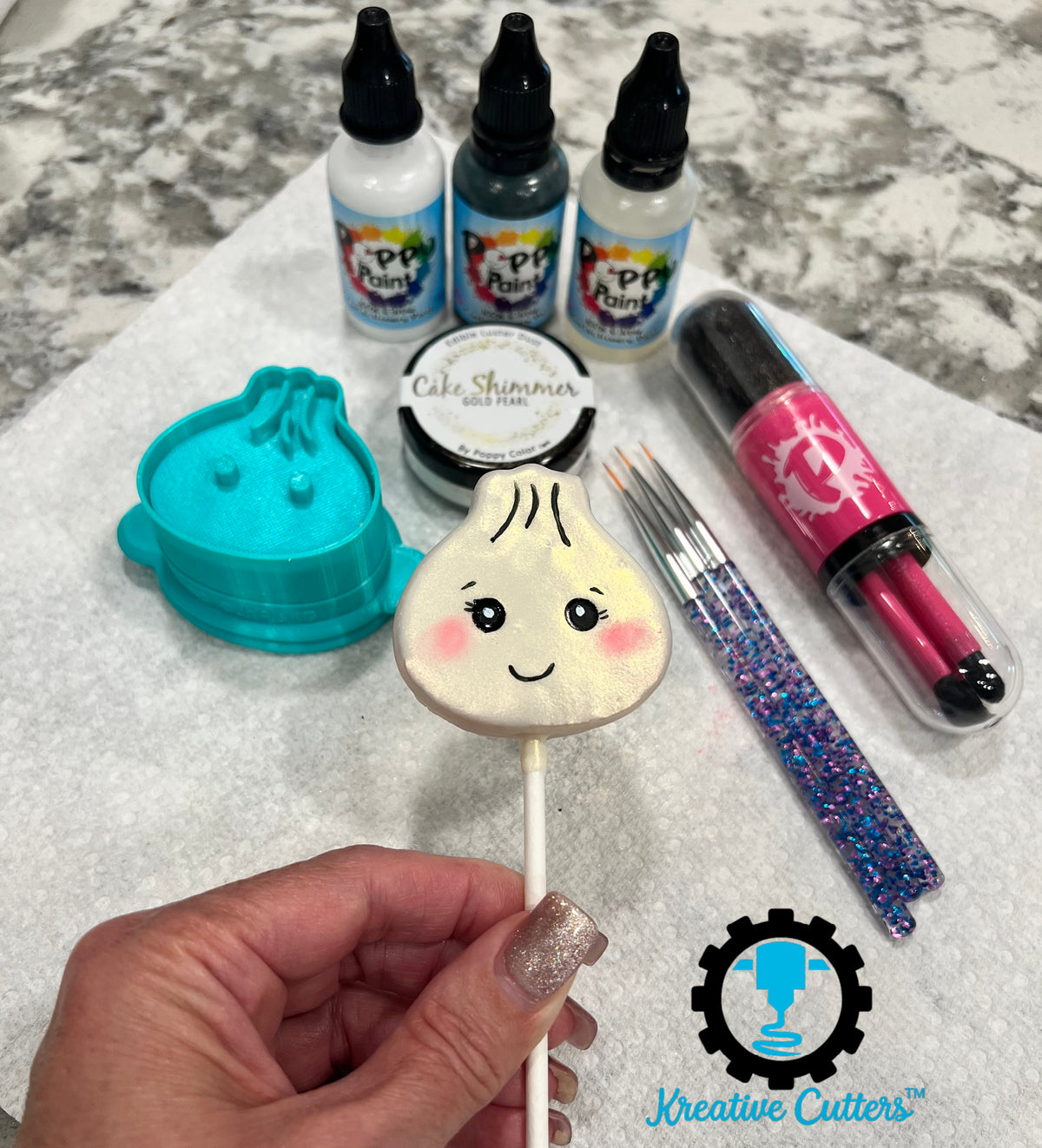 Dumpling Cake Pop Mold |Deluxe Cutter, Popper, and Tray Option