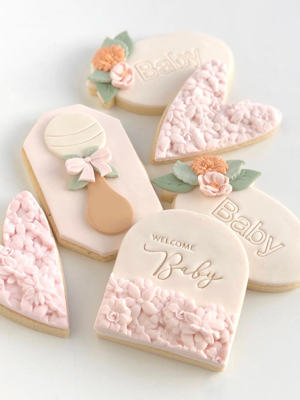 Flower Pattern Silicone Mould by Little Bikkie