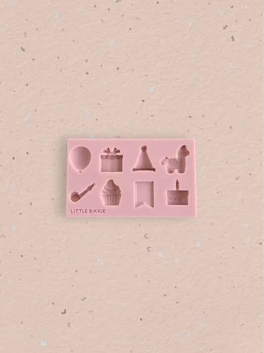 Party #1 Assorted Silicone Mould by Little Bikkie