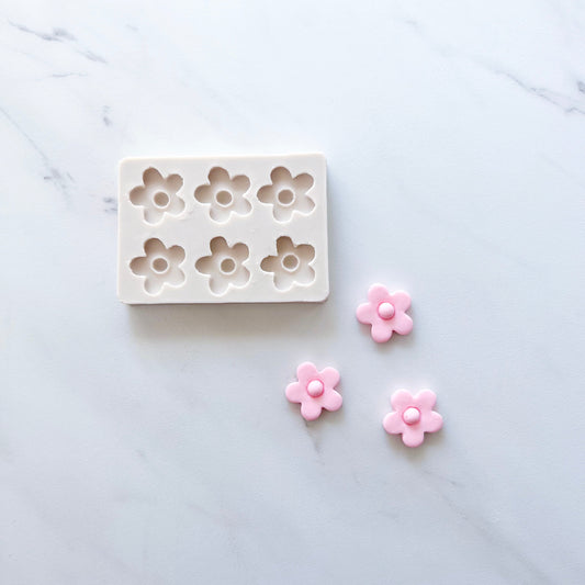 (6) ROUND DAISY MOLD