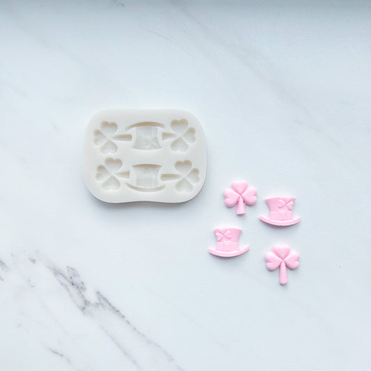 CLOVERS AND HATS MOLD