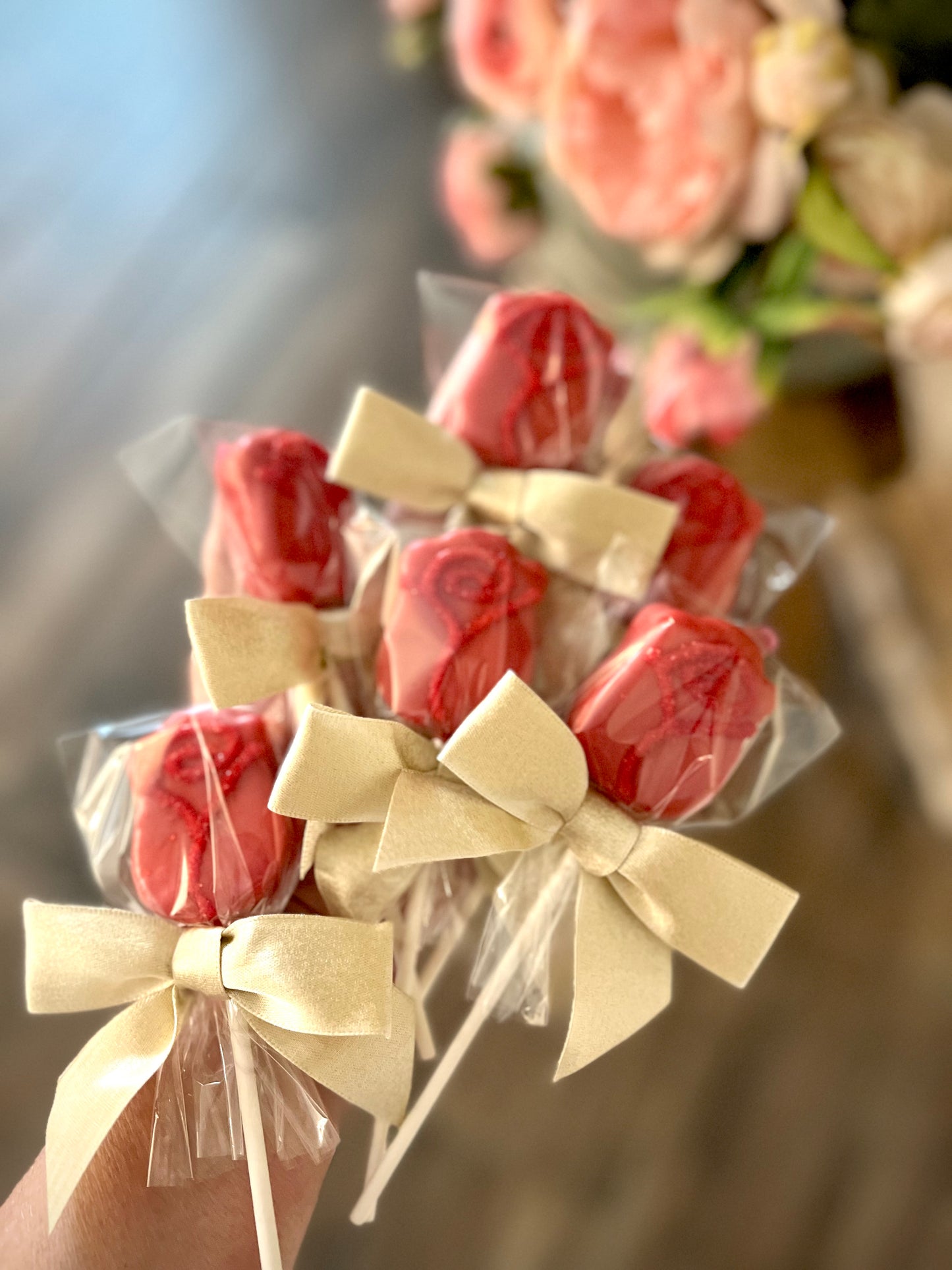 Rose Bud Cake Pop Mold | Deluxe Cutter, Popper, and Tray Option