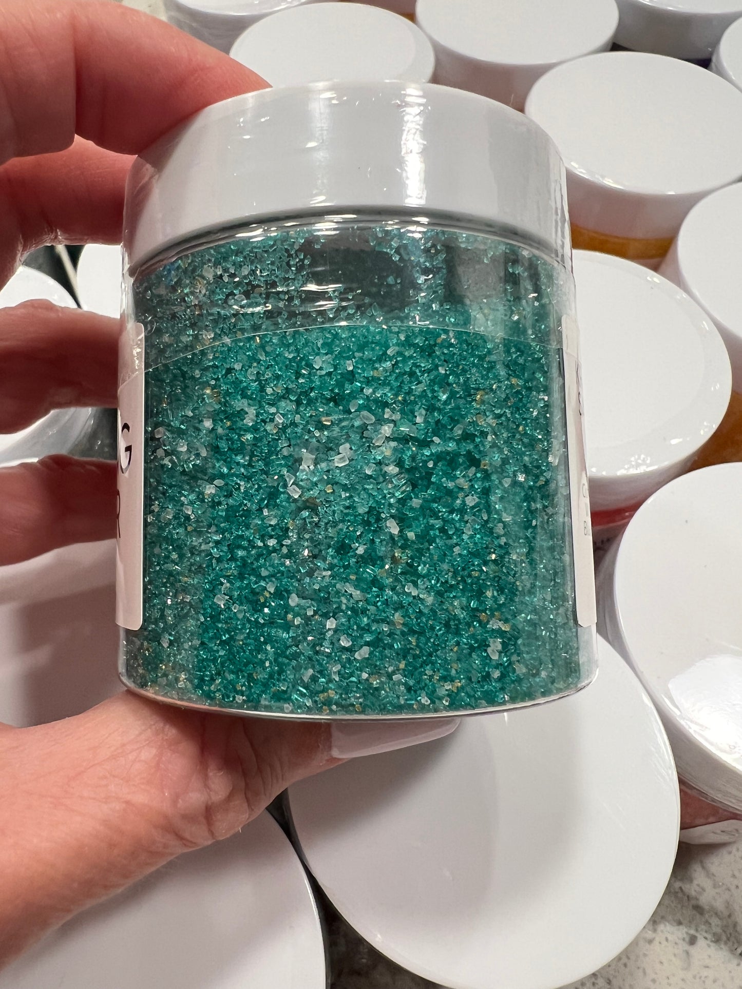 Tahiti Teal Sanding Sugar