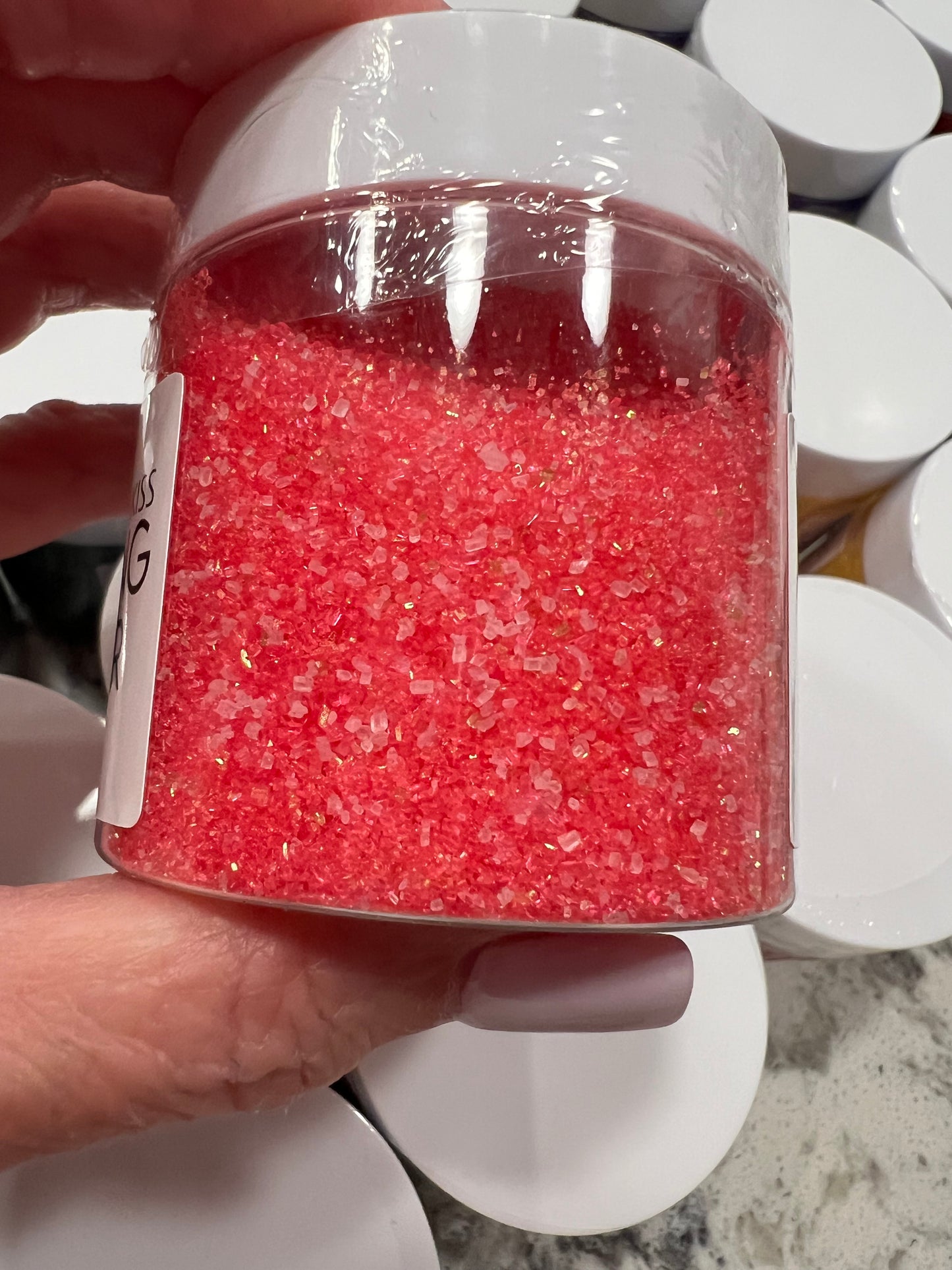 Strawberry Kiss Sanding Sugar