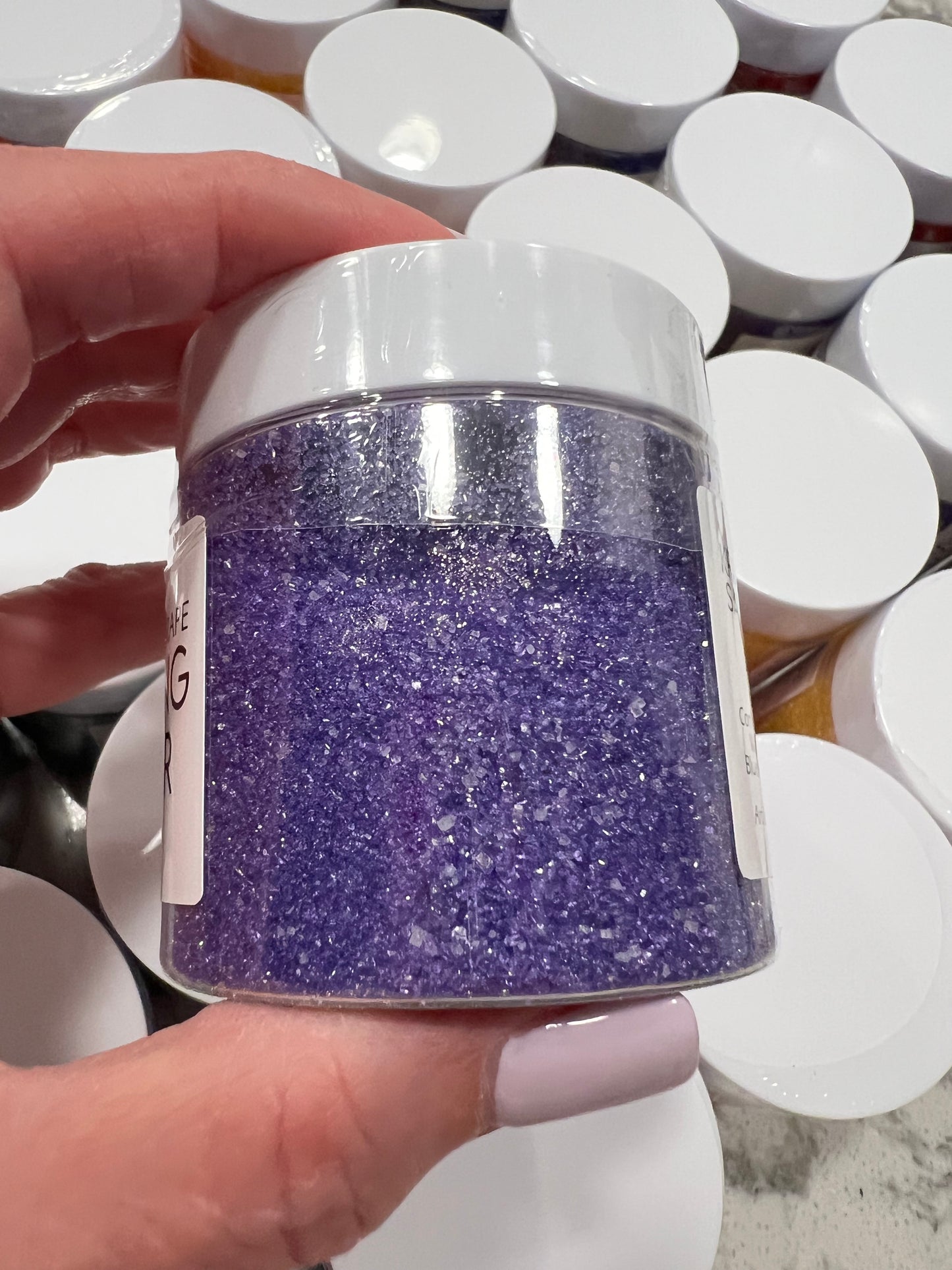 Glittering Grape Sanding Sugar
