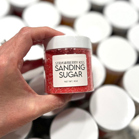 Strawberry Kiss Sanding Sugar