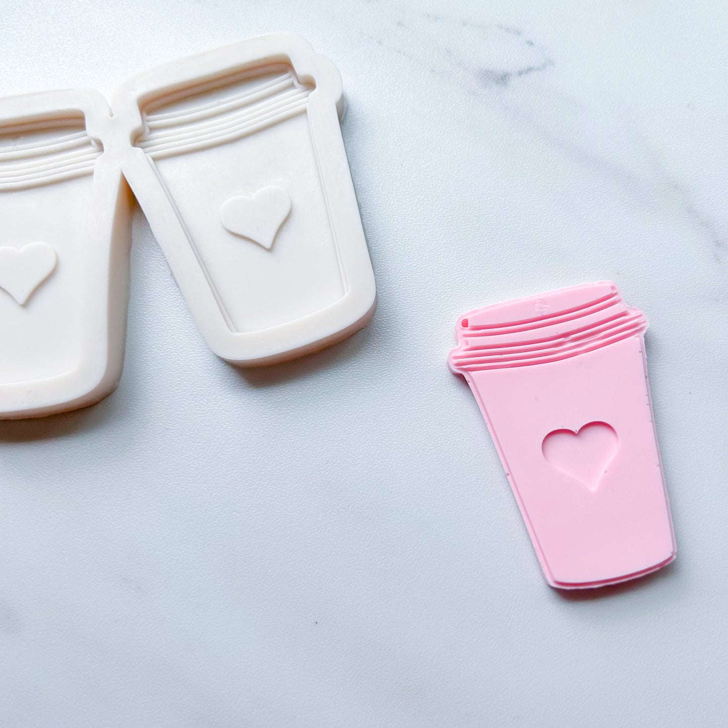 HEART COFFEE CUP DUO MOLD