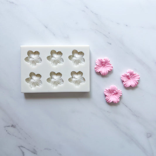 SMALL HIBISCUS (6) MOLD