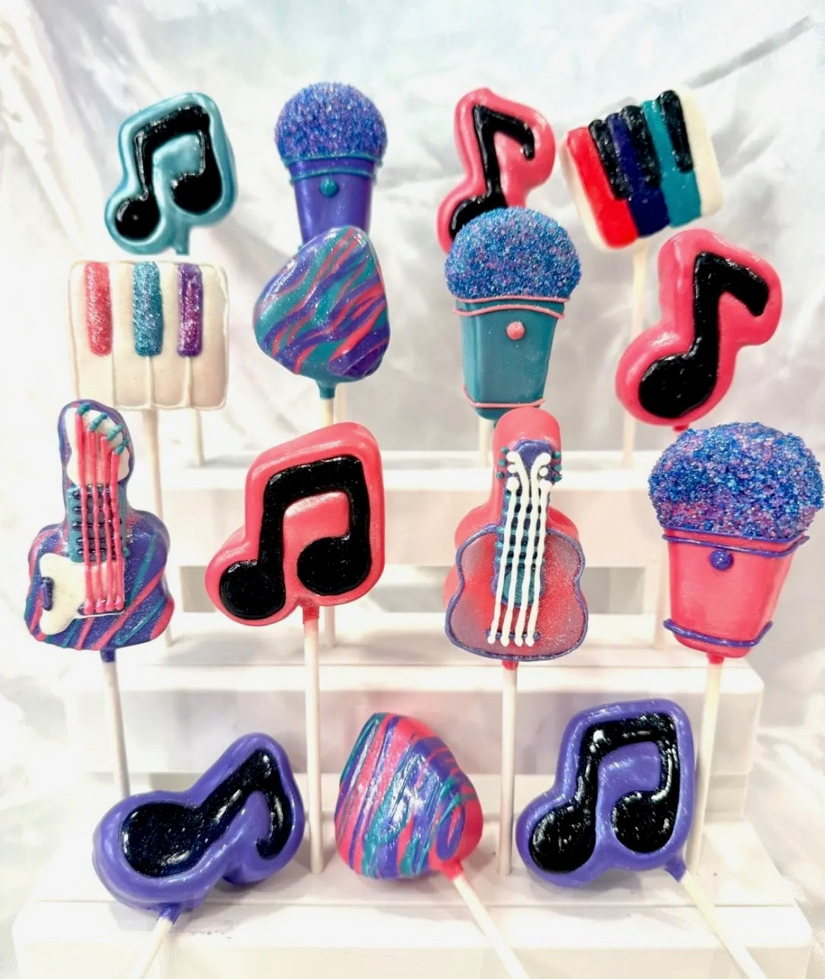 Microphone Cake Pop Mold |Deluxe Cutter, Popper, and Tray Option